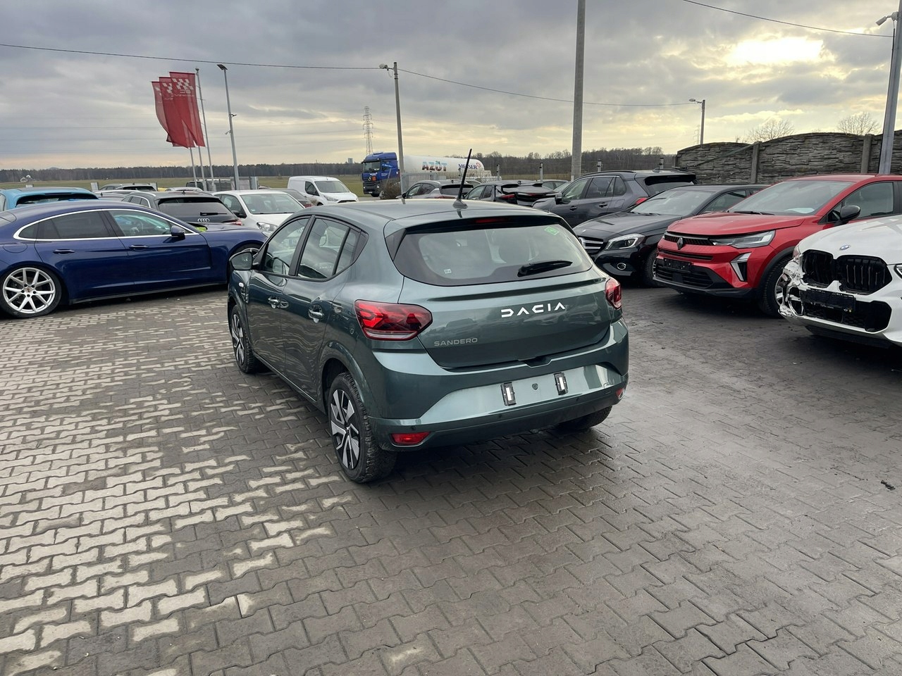 Dacia Sandero Czujniki park. LPG