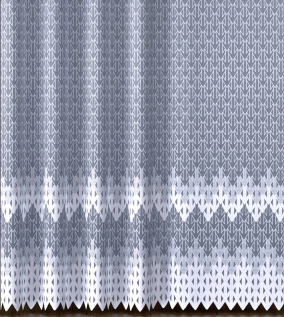 Mg Záclona žakár 629/61 Bílá 300x170 s páskou