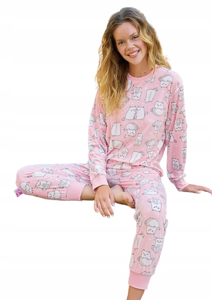 Teplé, Příjemné Velurové Pyžamo Pro Kočky V Šálcích XL