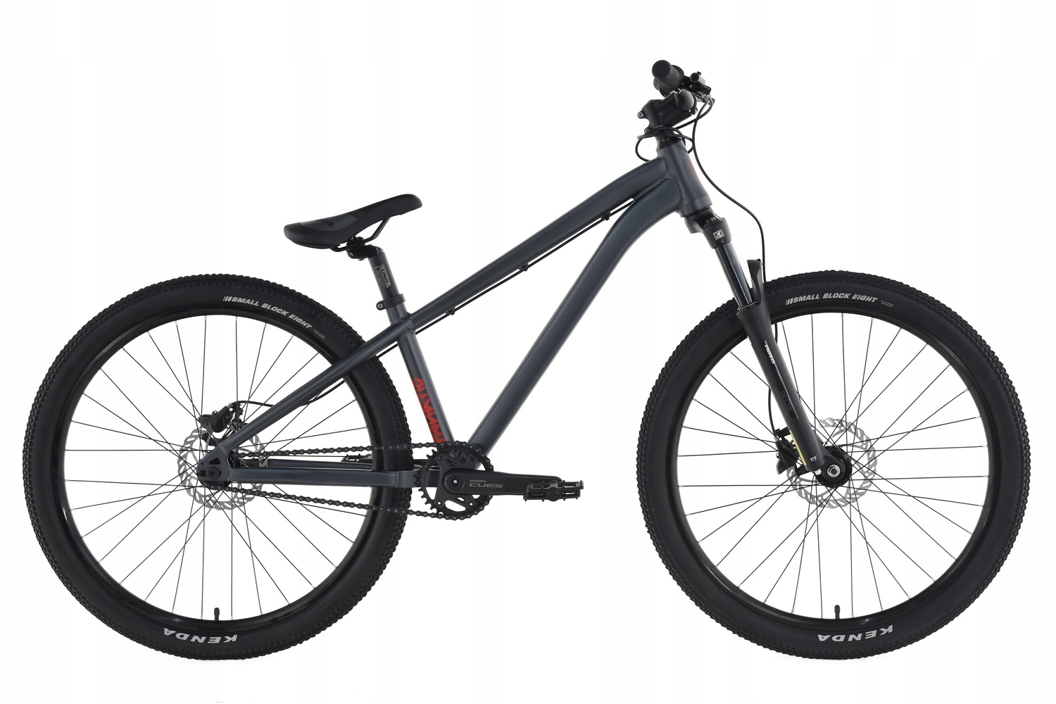 Rower Dirt Street Lazaro Fanatic rama 13 cali koło 26" Grafitowy