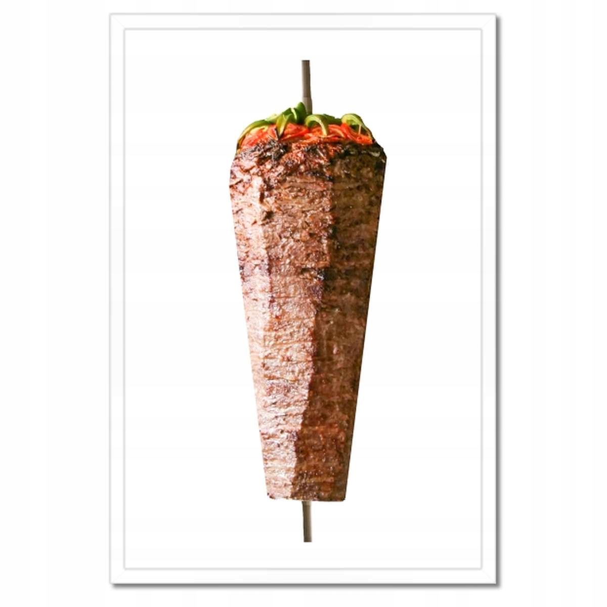 Plakáty v rámu 40x60 Maso Kebab Kebap