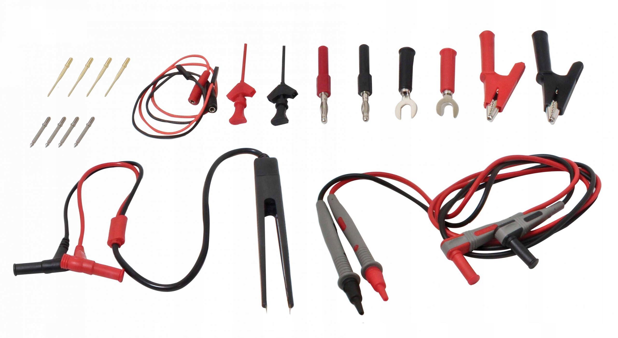 Zestaw przewodów pomiarowych 21-elem. Satra S-P21MS