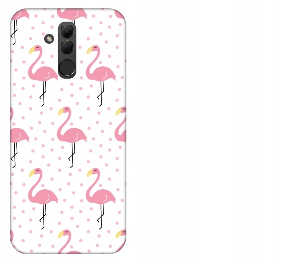 

Etui pokrowiec Huawei Mate 20 Lite Flamingi róż