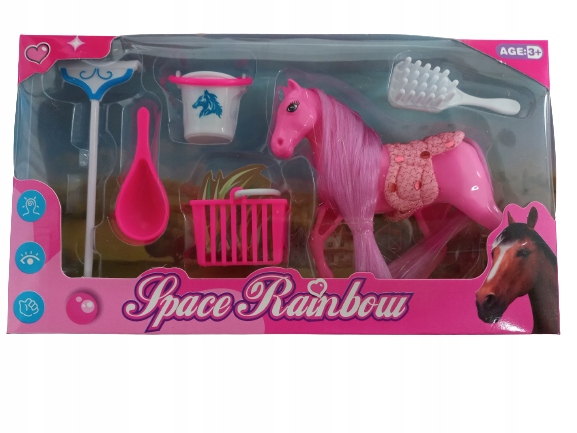 

Konik Z Akcesoriami. Koń Z Grzywą Do Czesania