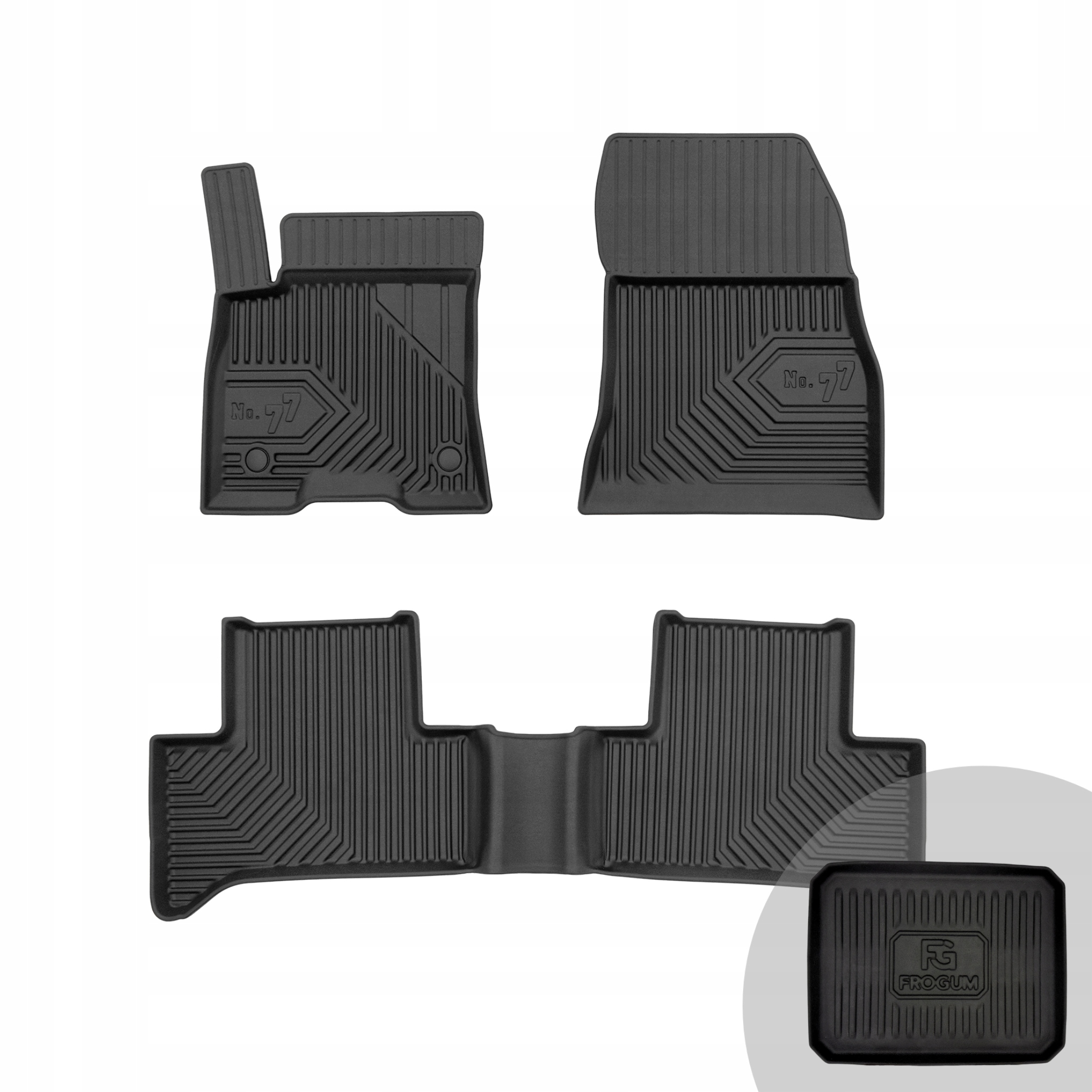 Frogum Koberce do auta pro Mercedes-Benz Eqa 2021-