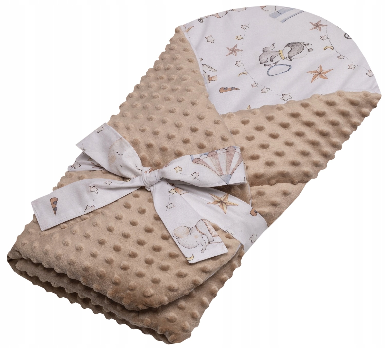 

Becik Rożek 75x75 Usztywniany Minky Bawełna