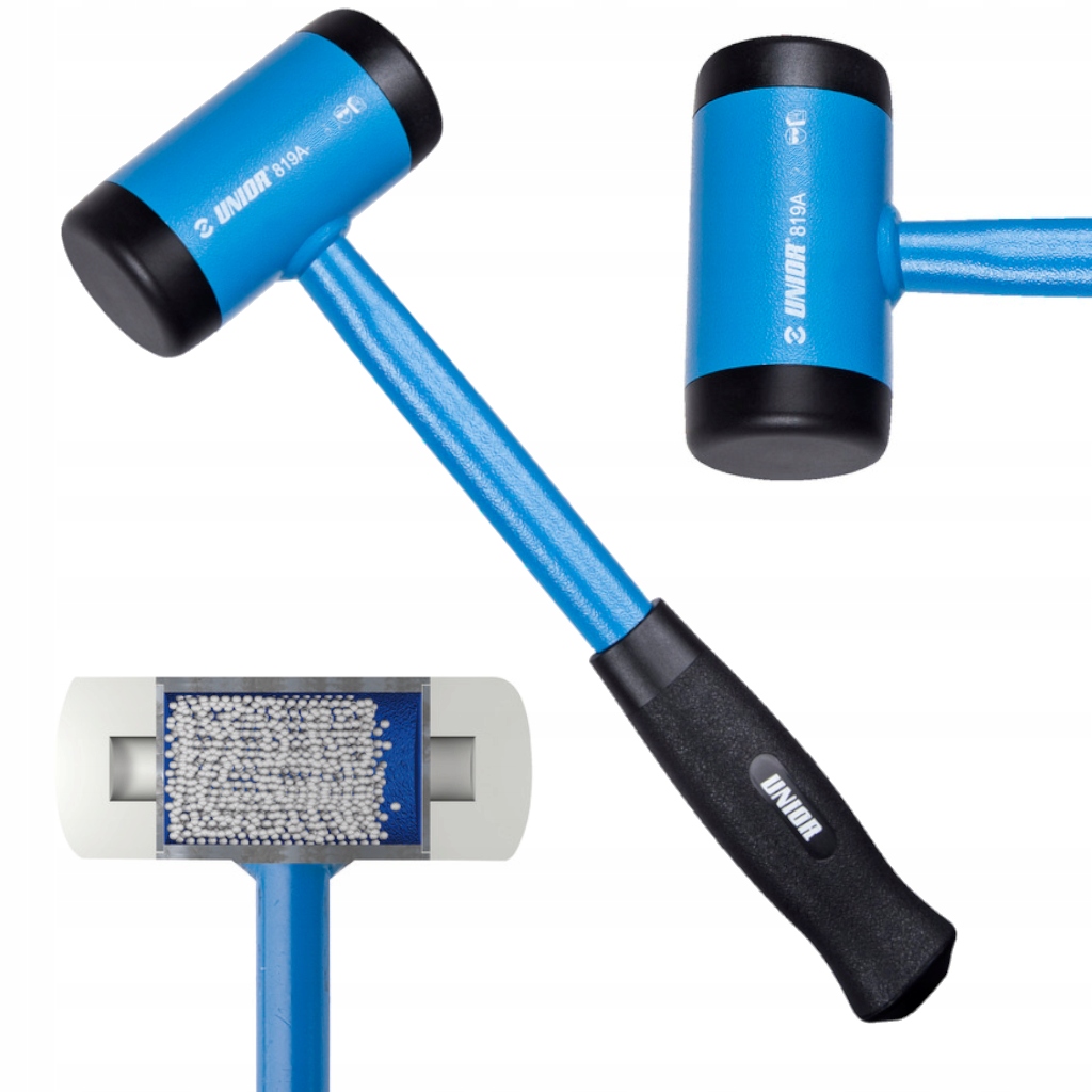 MŁOTEK BEZODRZUTOWY MONTAŻOWY ŚREDNICA FI 45 MM DŁUGOŚĆ 315 MM 866 G