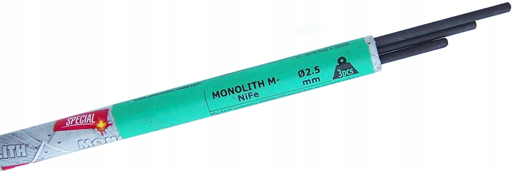 Электроды для холодного чугуна Monolith fi 2,5 3шт