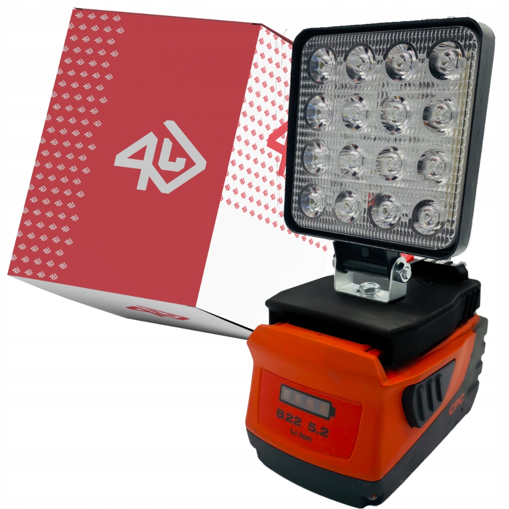 

Lampa Robocza do Hilti B22 halogen Czarna
