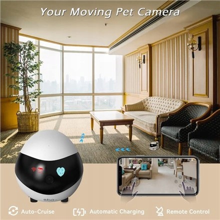 Enabot EBO SE Robot IP Camera N/A MP, N/A, 16GB pa Model Ebo SE