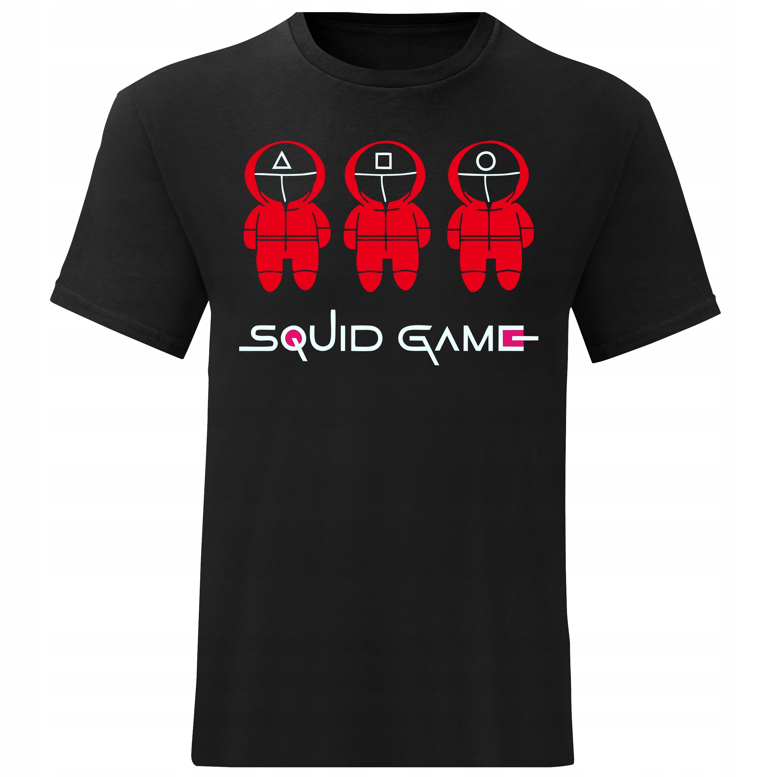 

Męska Koszulka T-shirt Squid Game Netflix Gra L