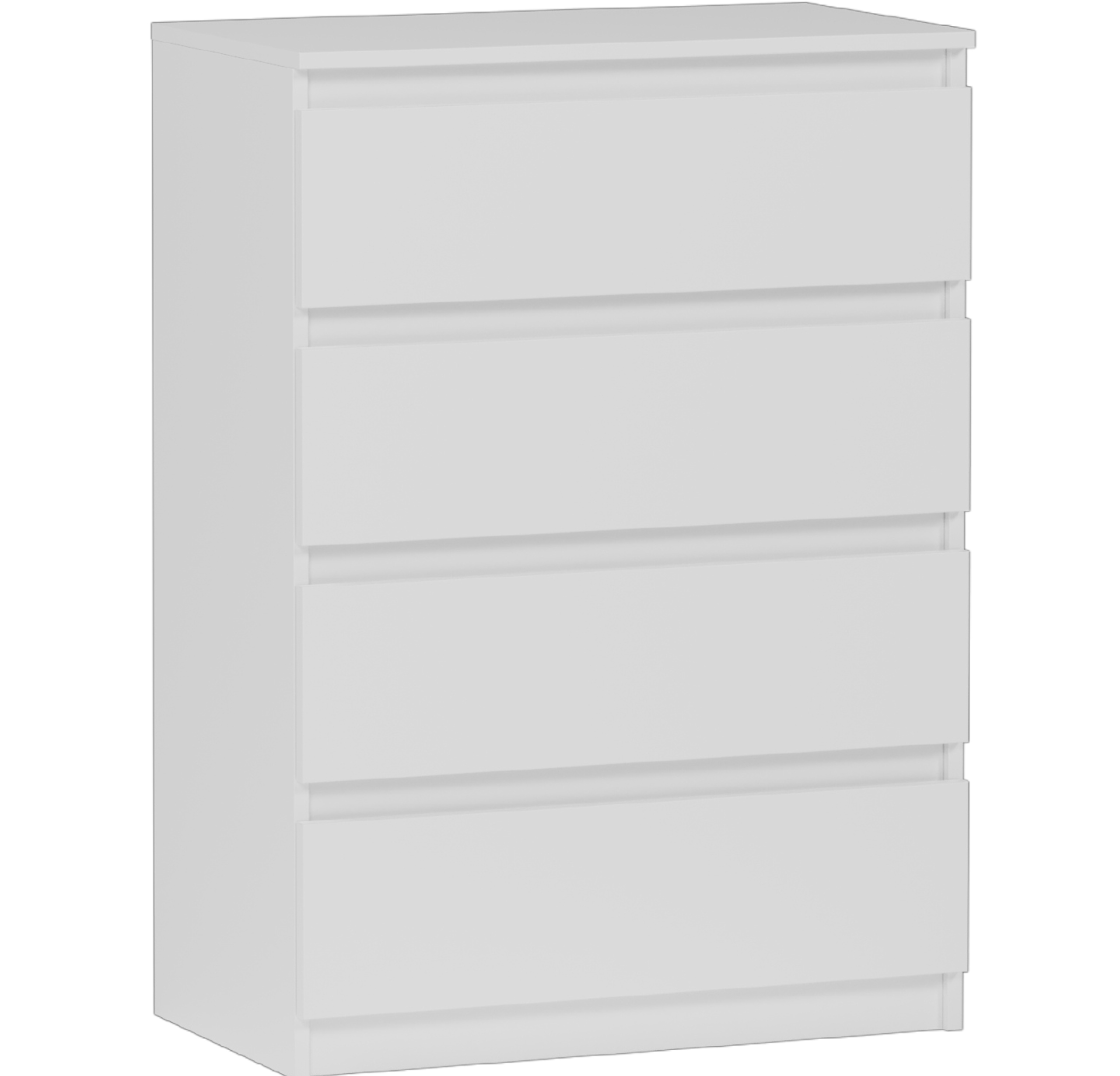 БОЛЬШОЙ КОМОД 4 ЯЩИКА ТУМБА Белая Выпуска. RU R-4