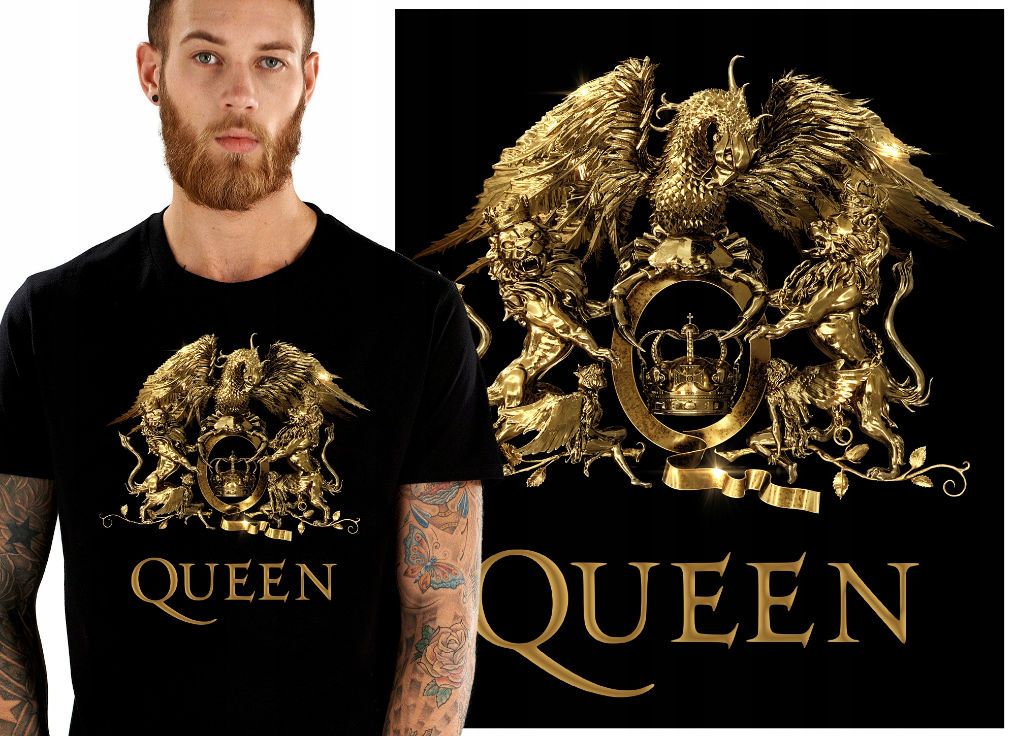 

Queen Freddy Mercury Lambert Koszulka Męska XXL