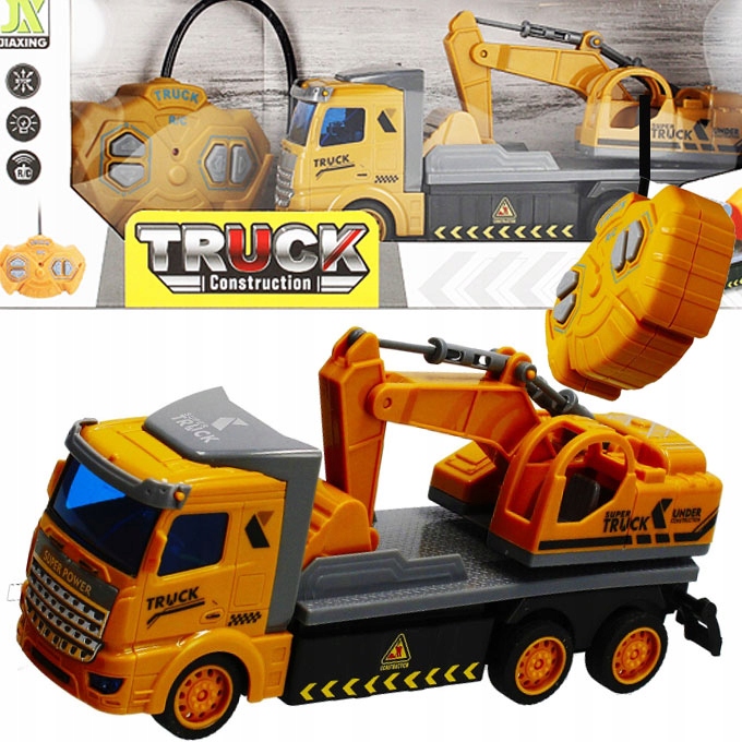 Koparka NA RADIO dla dzieci MASZYNA Budowlana Kod producenta 481887