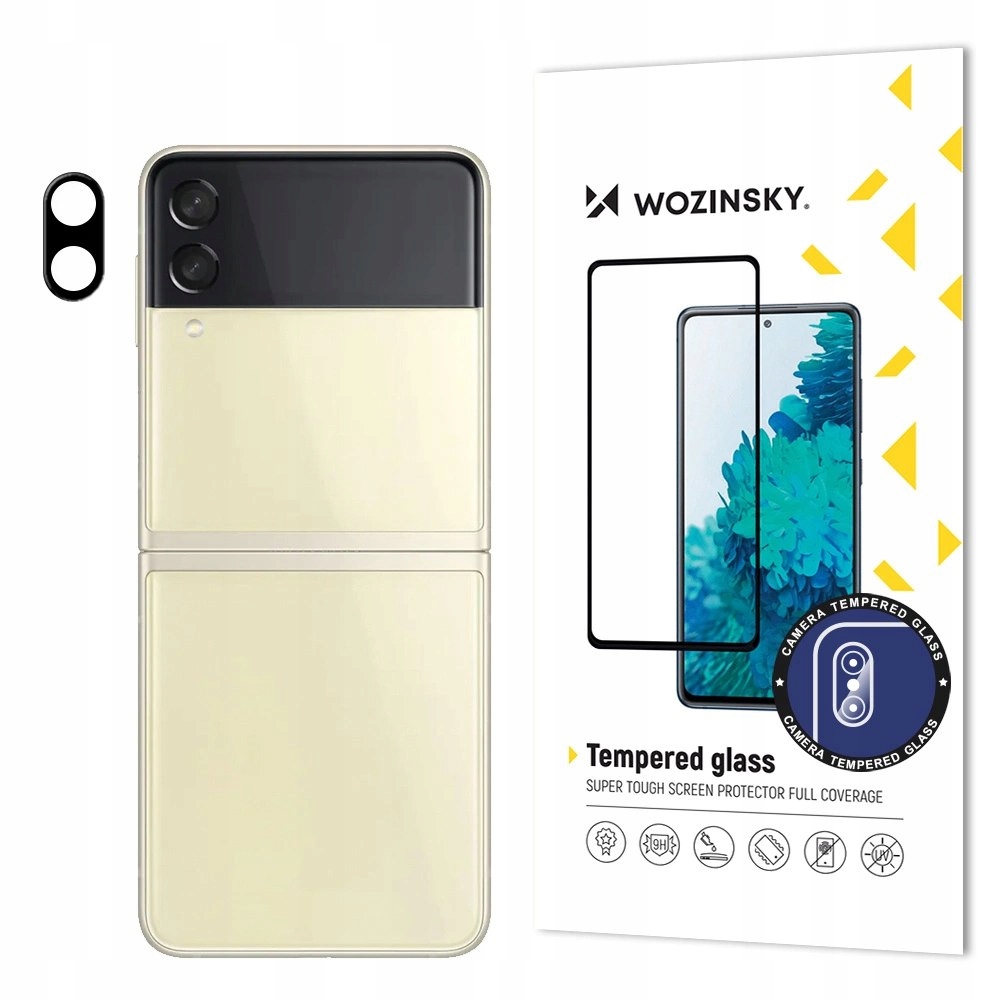 Wozinsky Full Camera Glass szkło hartowane 9H na cały aparat kamerę Samsung