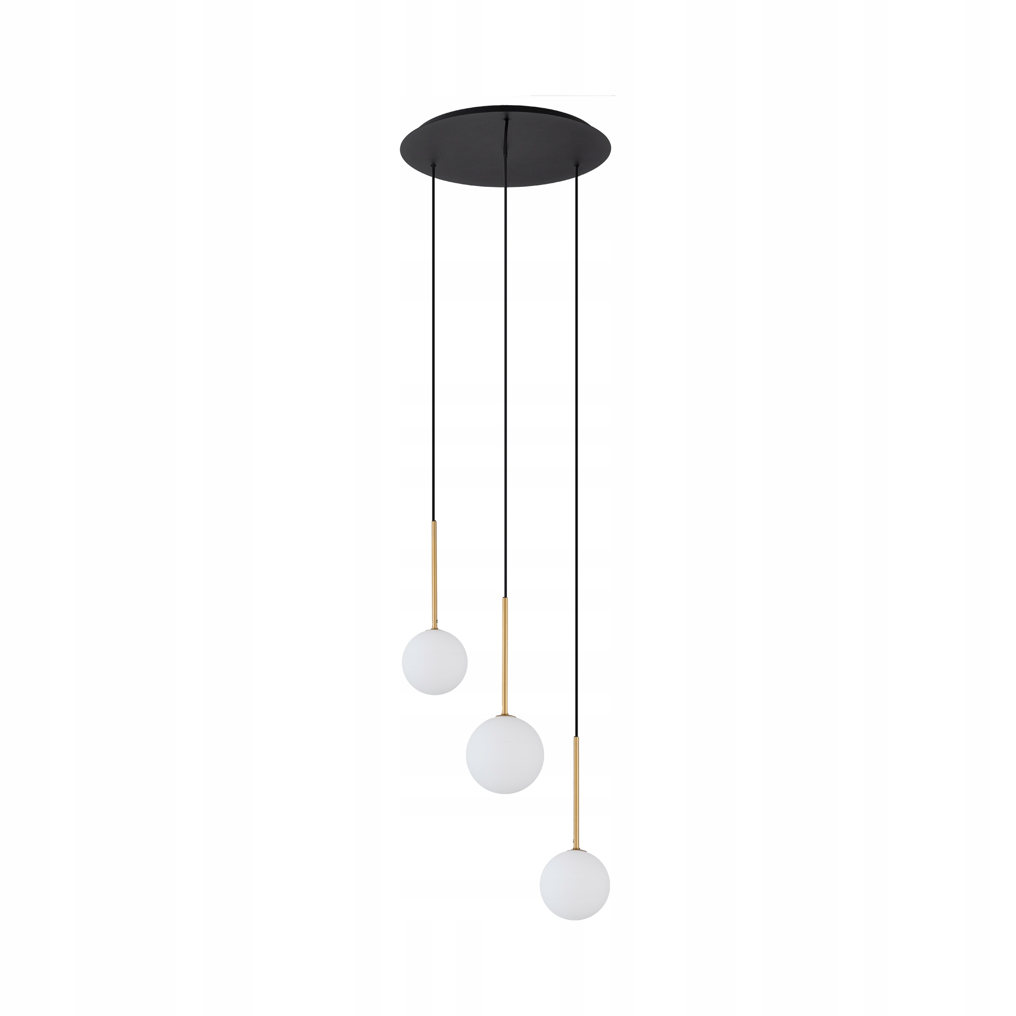 Závesná lampa Nowodvorski Karo 3xG9 čierna obývacia izba 100 cm klasická