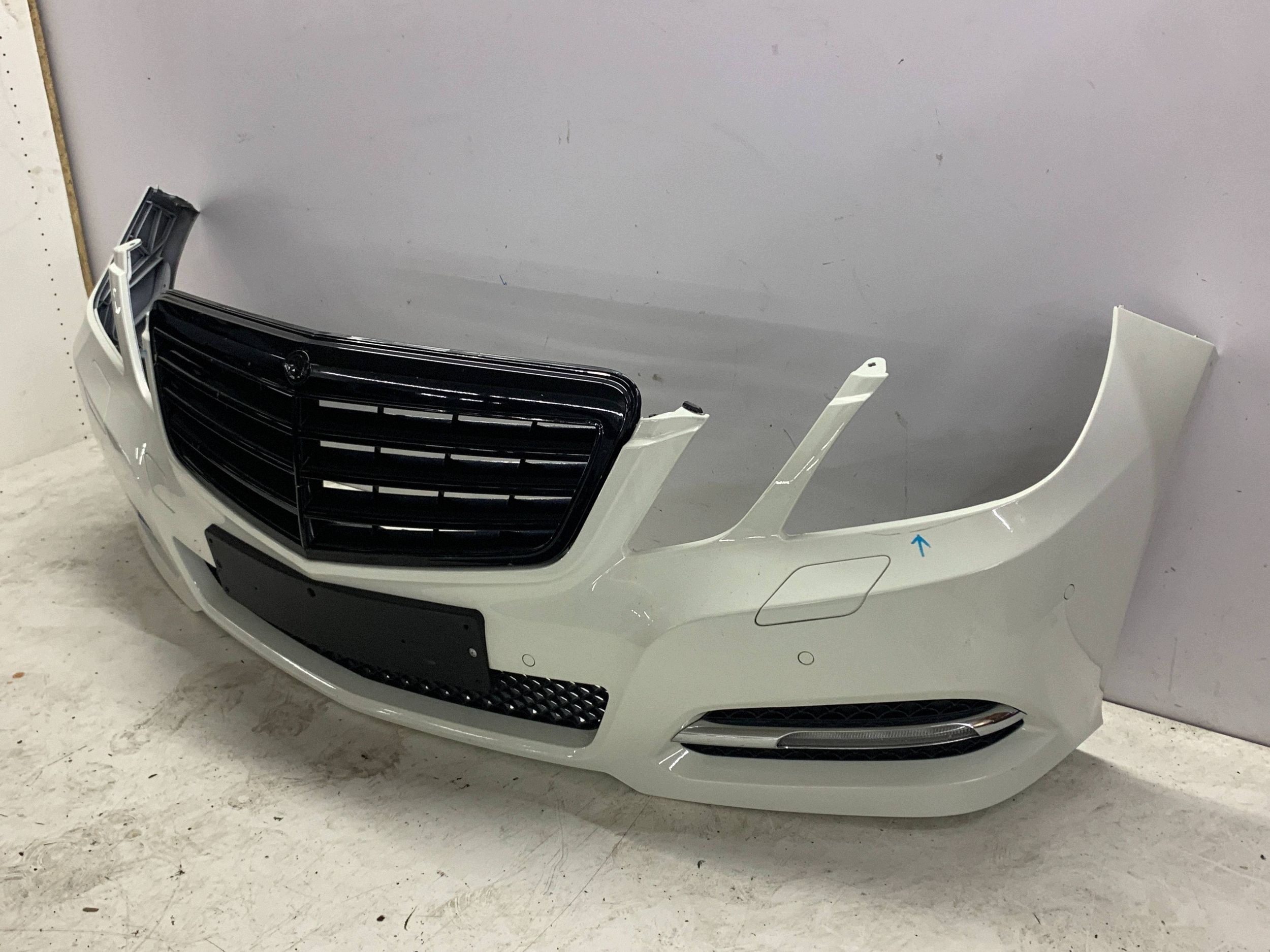 bumper front front complete PDC MERCEDES E-class W212 colour 650