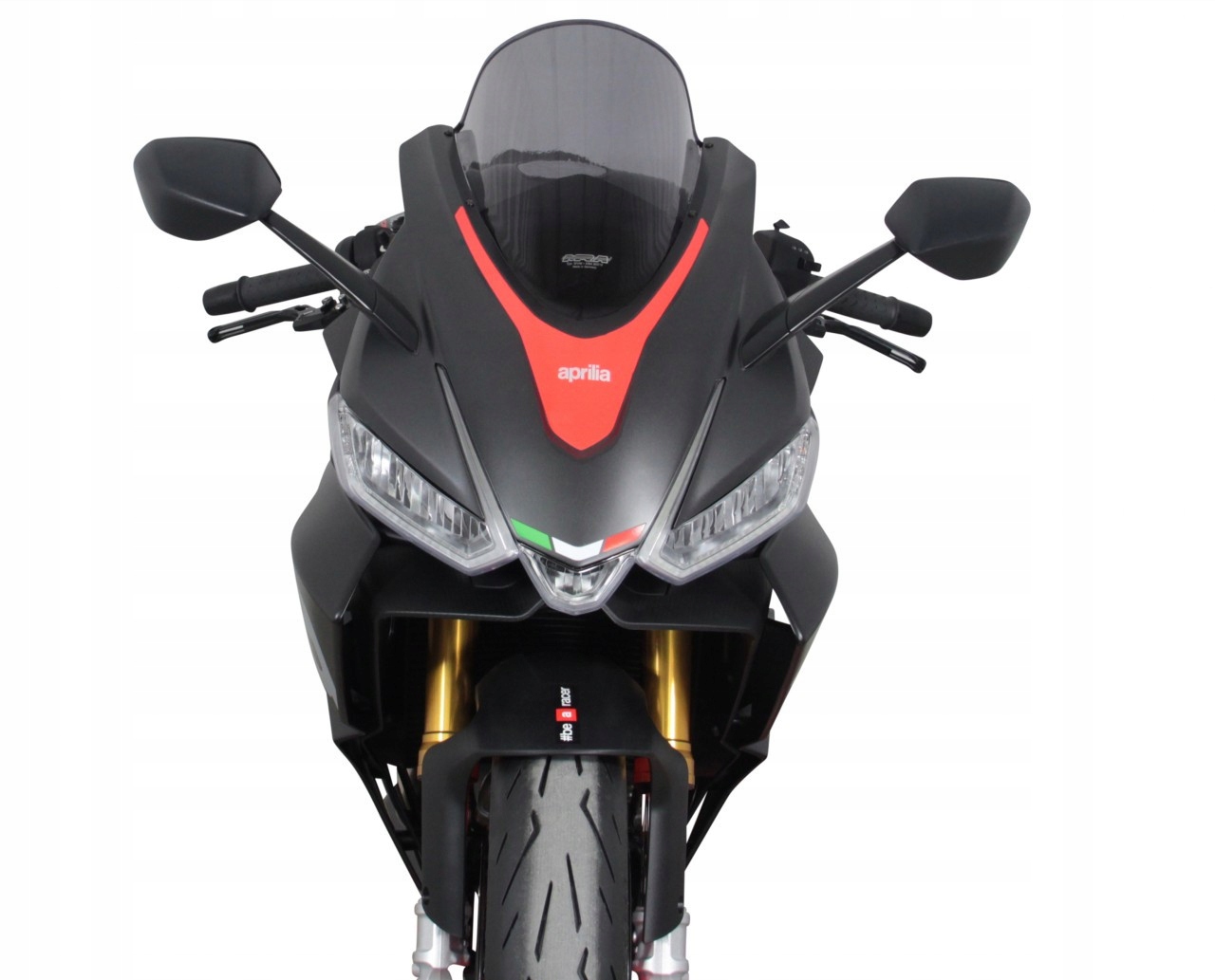 Motocyklové sklo Mra Aprilia Rs 660, 2021-, forma R, tónované