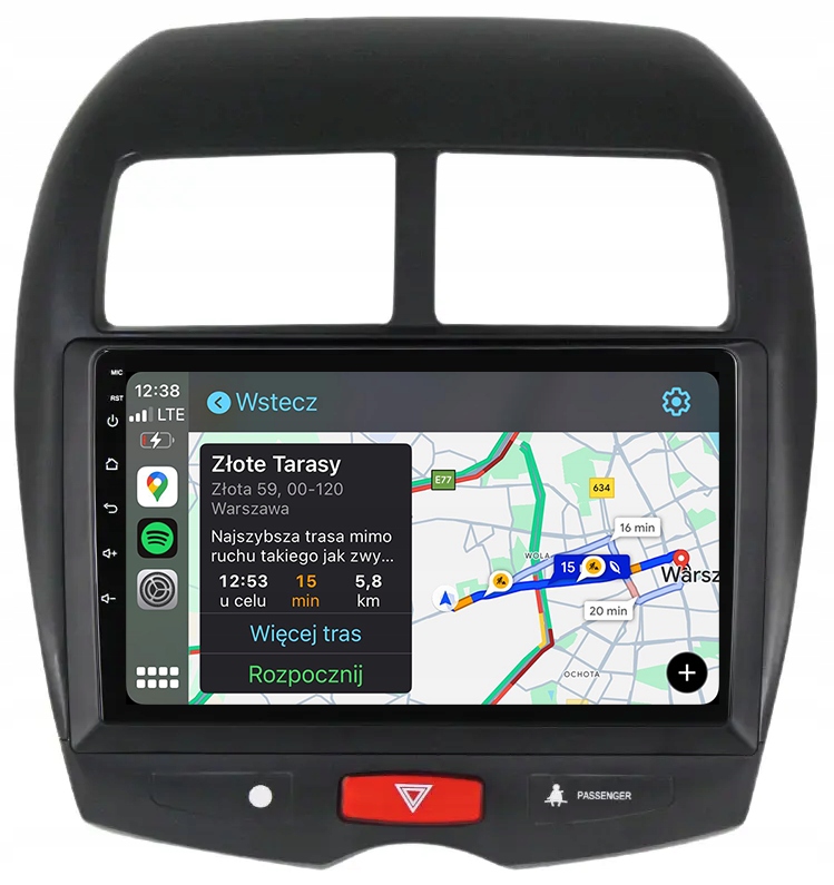 Mitsubishi Asx Rádio Navigace Android Apple Carplay Duduauto