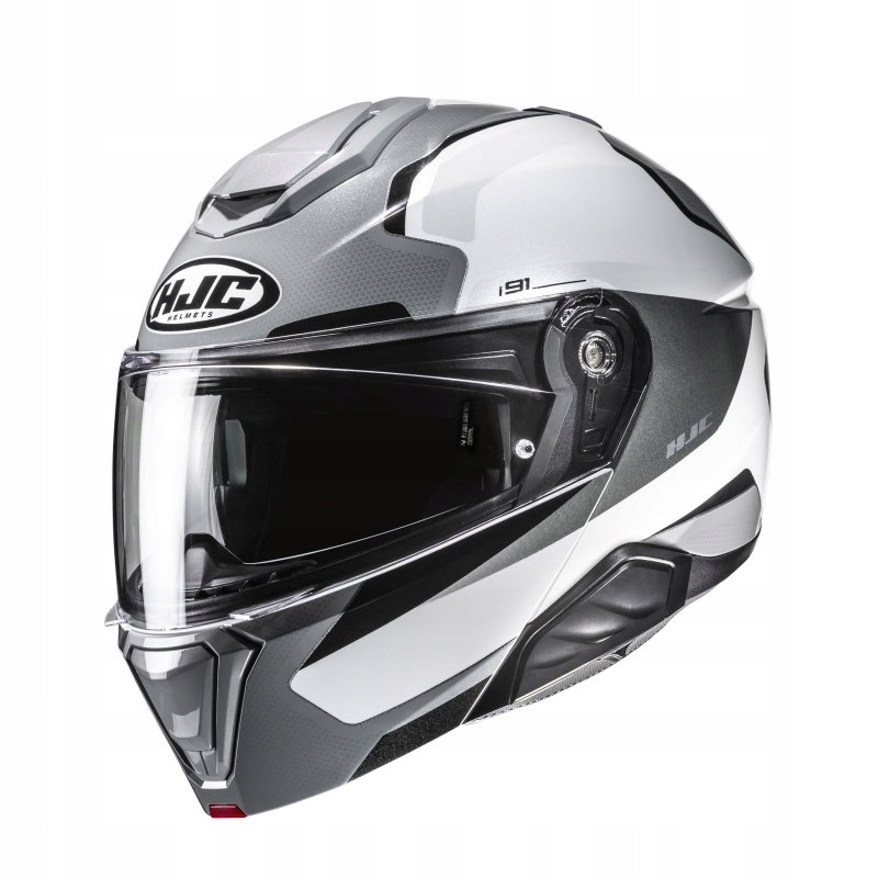 Motocyklová Prilba Hjc I91 Felio Grey White S