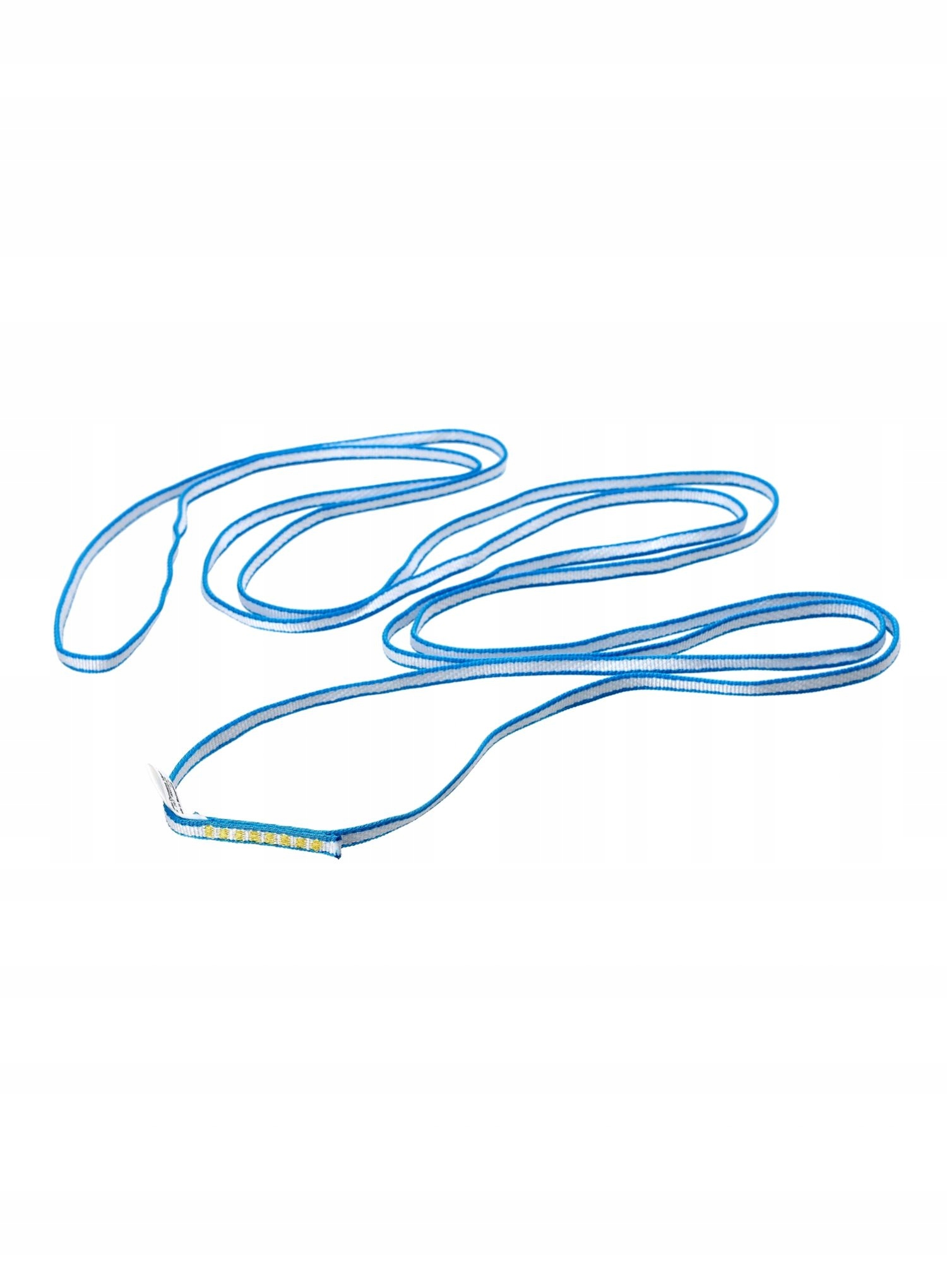 Lezecká smyčka Beal Dyneema 240 cm x 10 mm bílá/modrá