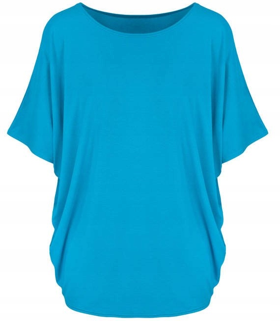 

Klasyczna gładka bluzka oversize unisize