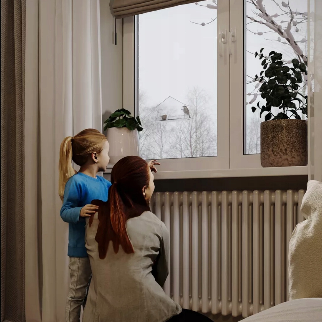 Karmnik dla ptaków na okno – Przezroczysty i Trwały z PVC Producent inna