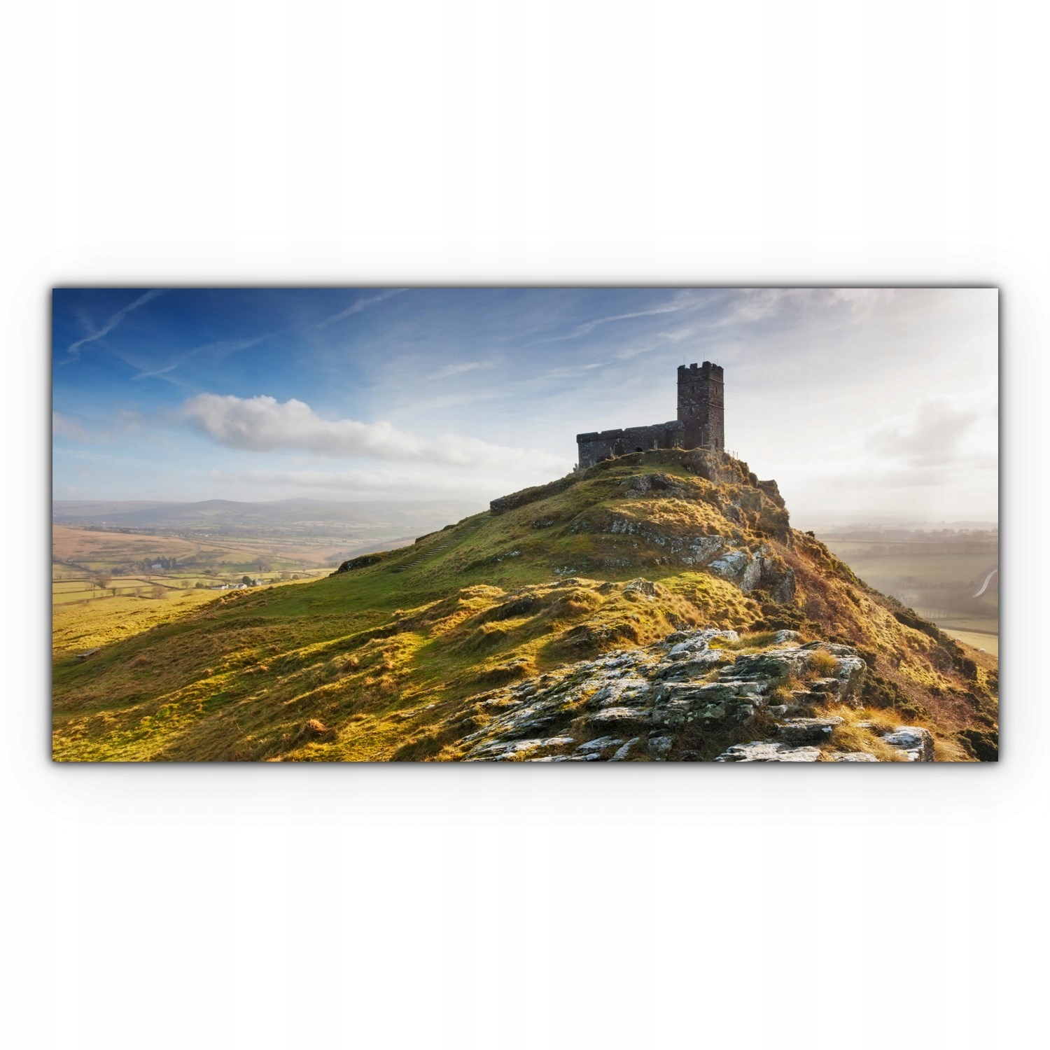 

Canvas płótno do sypialni 120x60 Kościół Wzgórze