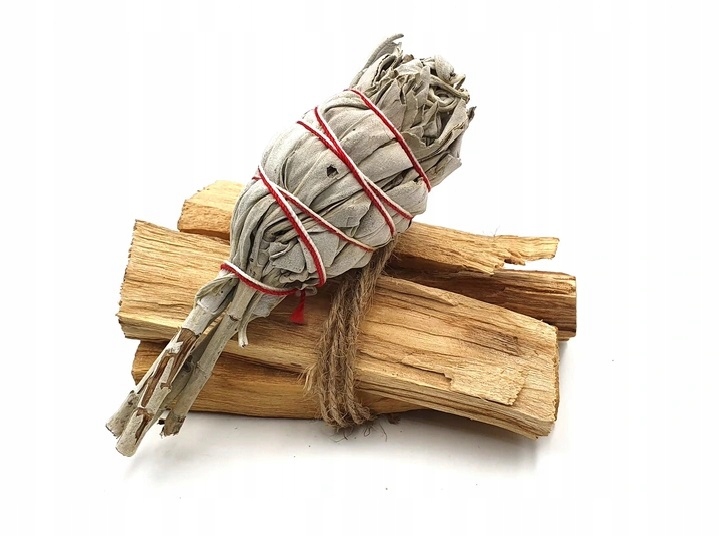 

Biała Szałwia pęczek + Palo Santo 50g