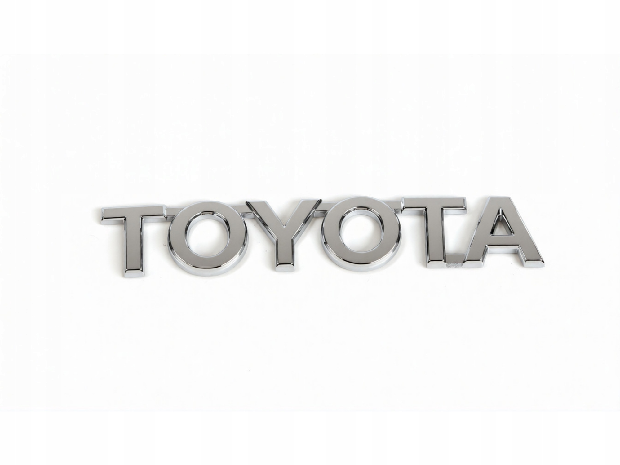 Toyota Verso Chrómovaný emblém logo zadné Toyota 75441-0F020 Oe