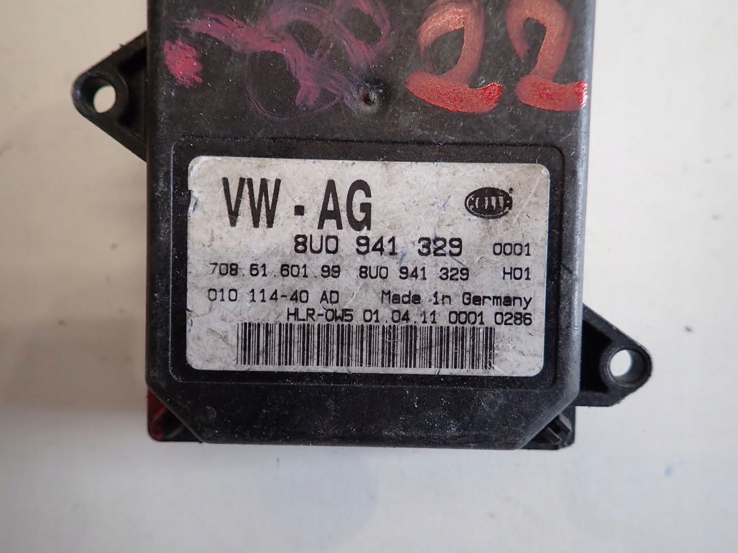 control unit module steering AUDI SEAT SKODA VW 8U0941329