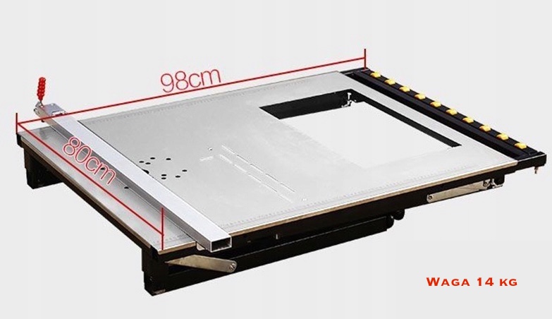 Blat WJ108 z prowadnicą