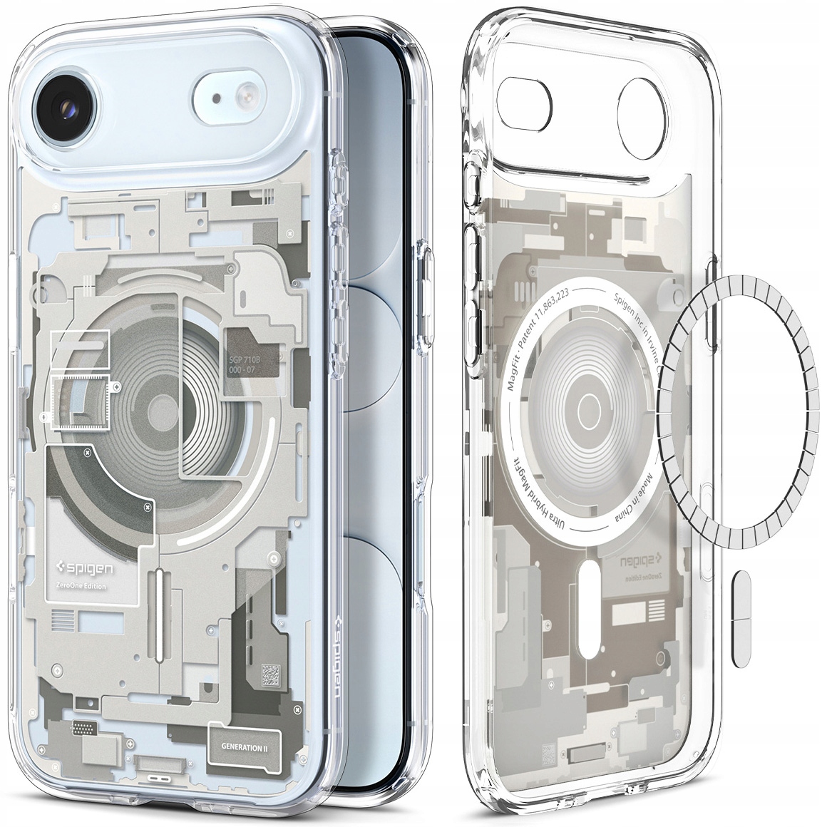 Etui do iPhone Air, Spigen Ultra Hybrid Mag, case do MagSafe, stylowe