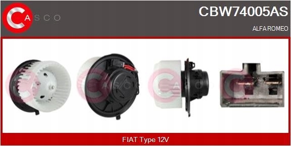 Casco CBW74005AS вентилятор внутренний