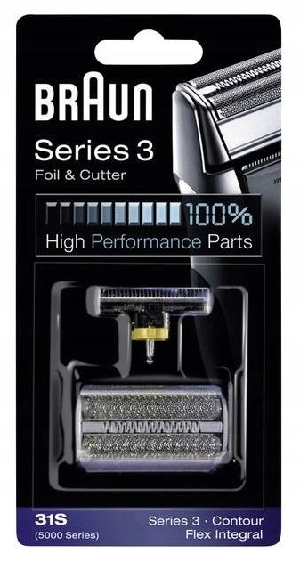 

Braun 31S Folia+blok Ostrzy Seria 3 Nóż 31B 31S