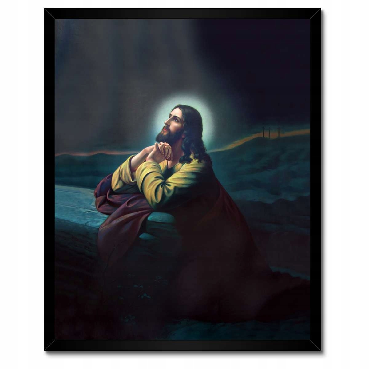 Plakáty v rámu 40x50 Modlitba v Zahradě Ježíši