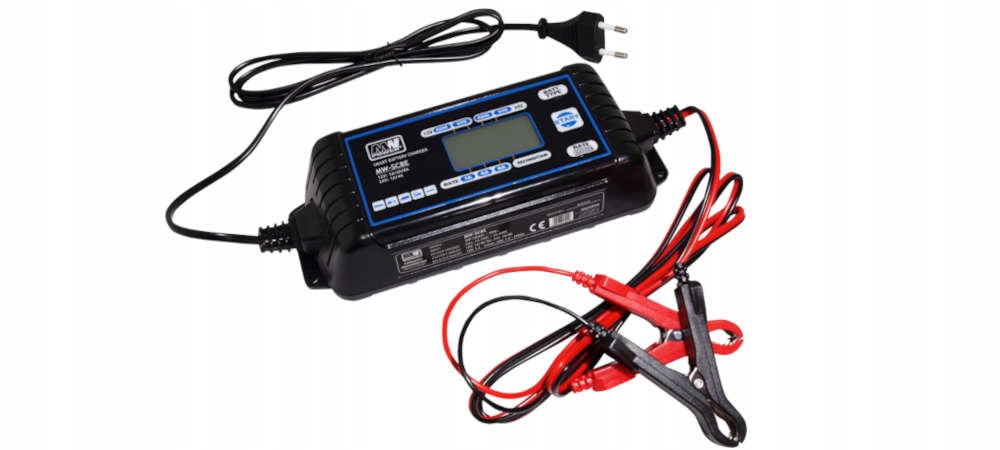 Inteligentná nabíjačka MW-SC8E 12V/24V pre Agm a gélové akumulátory, Mw
