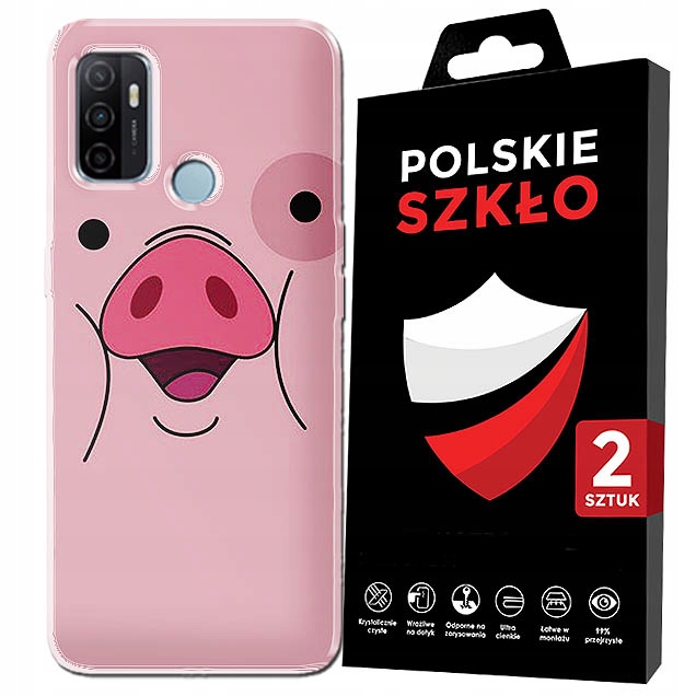 

Stylowe Etui Case Do Oppo A53 2020 Szkło