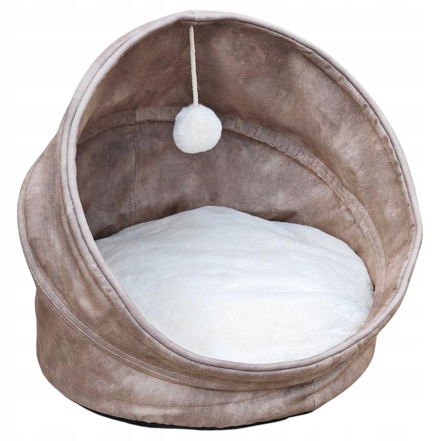 Levně pro kočky pelíšek Pohodlný a měkký Potah skládací tunelový Pelíšek 45 cm