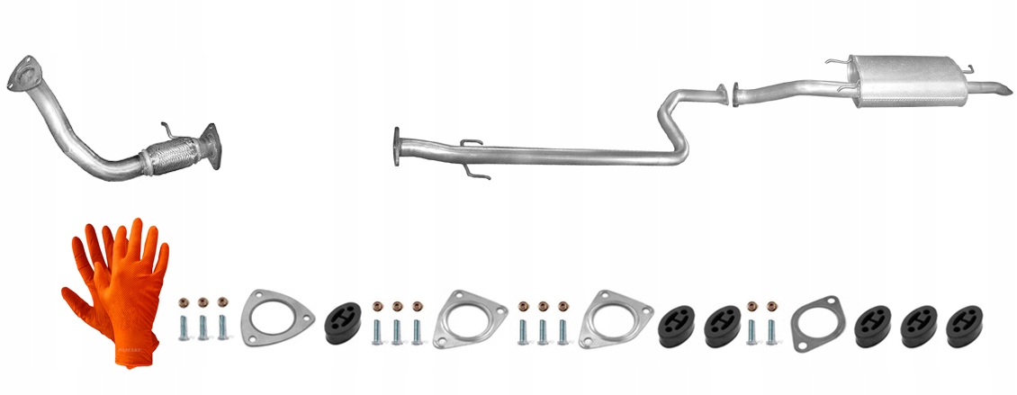 Rover Mg Zs 2.0 Tdi 74-83 kW (2001-2006) Sedan Výfukový Systém