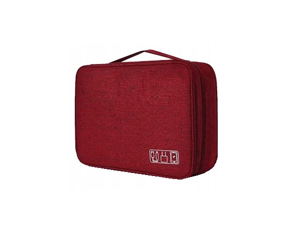 Etui Organizer Na Kable Ładowarki Saszetka Duża