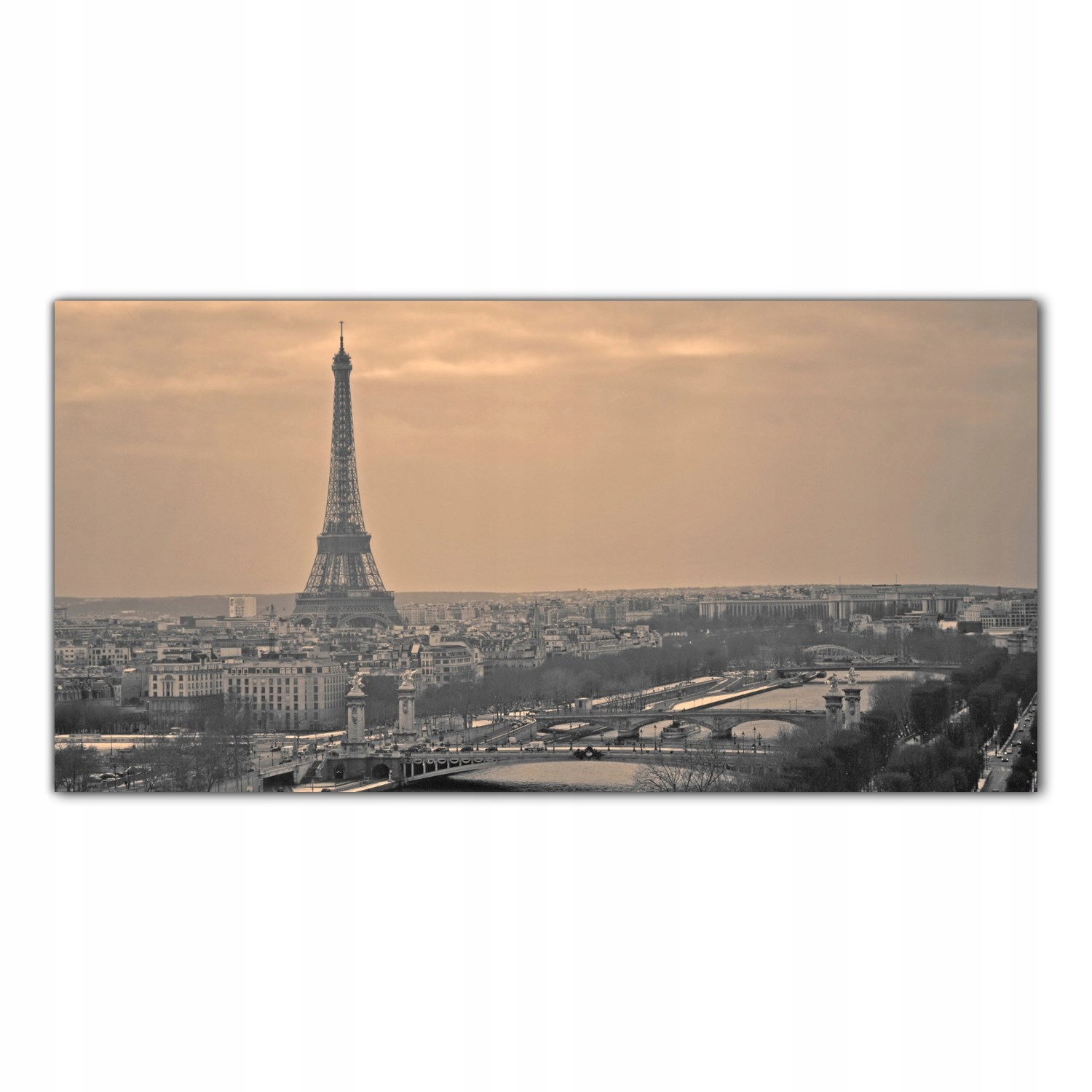

Hartowany Obraz Szklany Paryż Wieża Eiffla 140x70