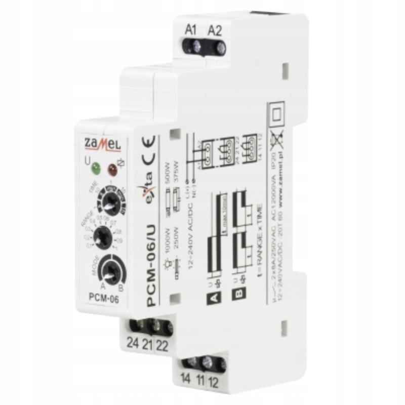 Časové relé PCM-03/U Zamel