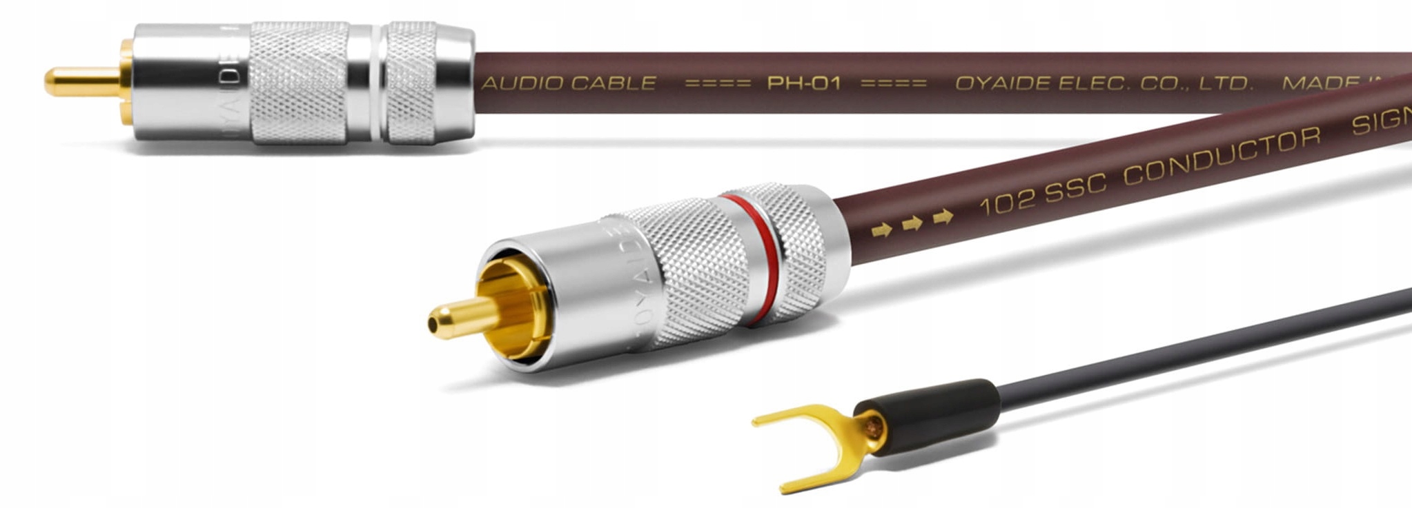 Oyaide PH-01 Rr Rca-rca Pro Gramofon Vyrobený V Japonsku