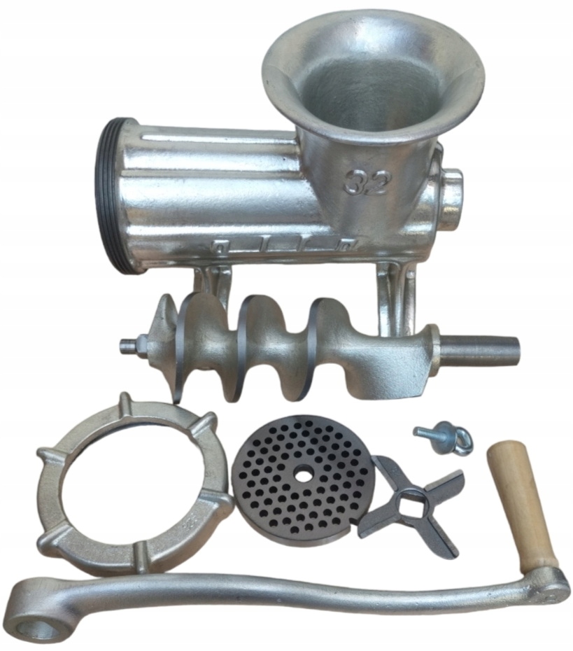 MASZYNKA ALFA 32 DO MIELENIA MIĘSA RĘCZNA ORYGINAŁ POLSKA EAN (GTIN) 5901992013328