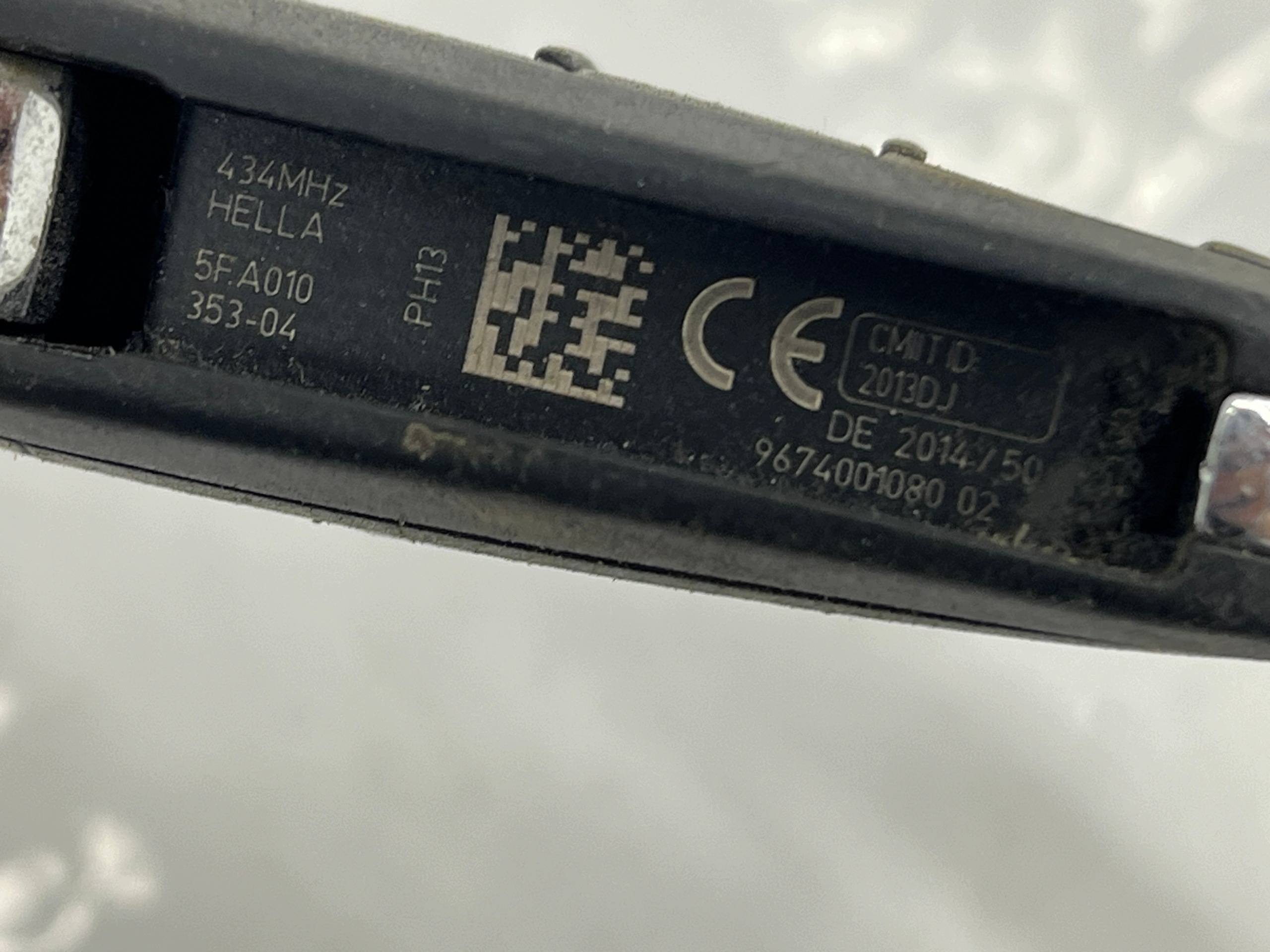 ignition key KLUMNA PILOT PEUGEOT 2008 and 2013-2019 EUROPA