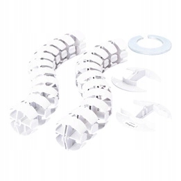 Organizátor káblov 1,2M Biely Legrand 654993