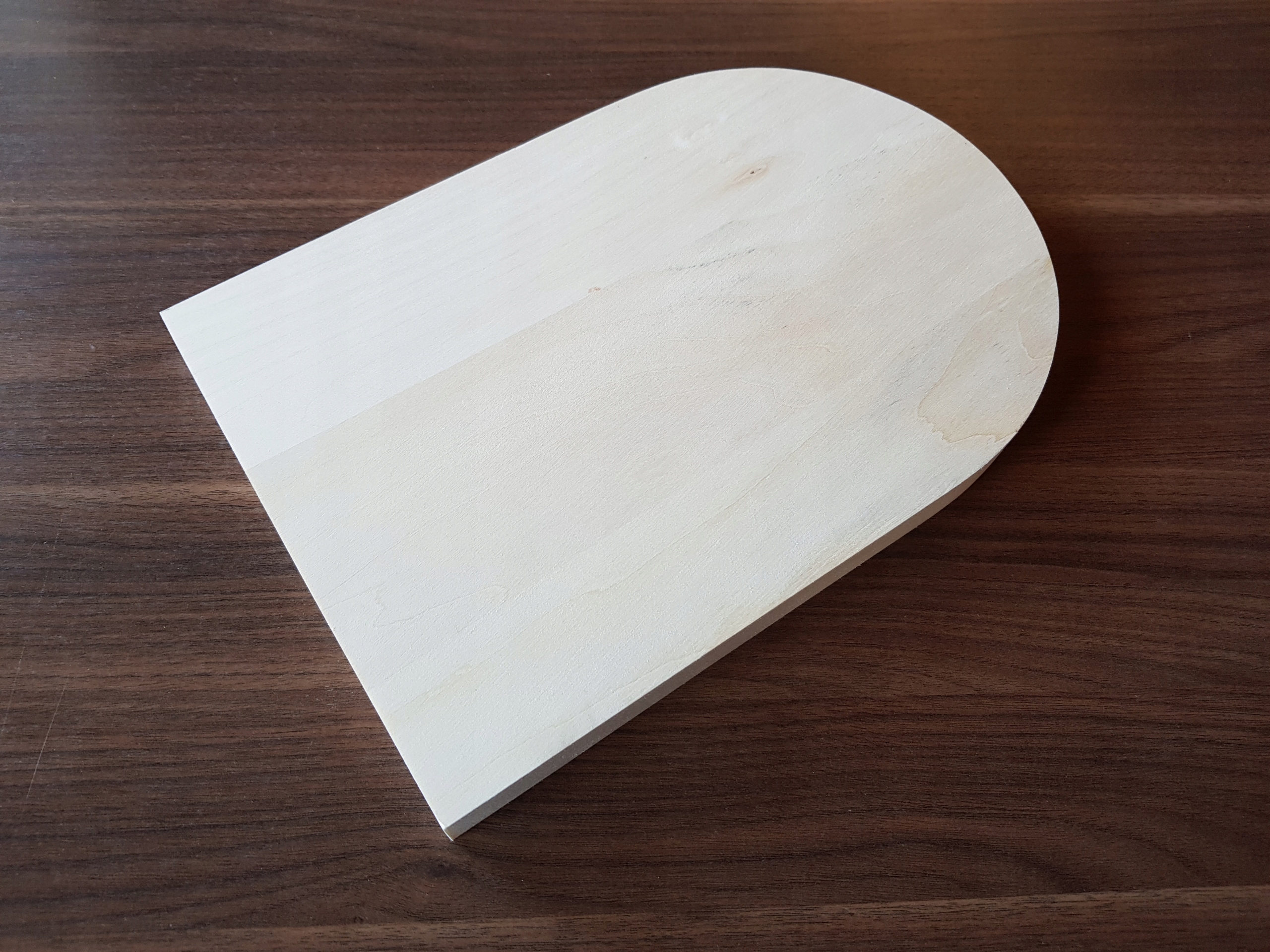 Lipová deska lepená s obloukem pro ikony 40x30x2,5cm