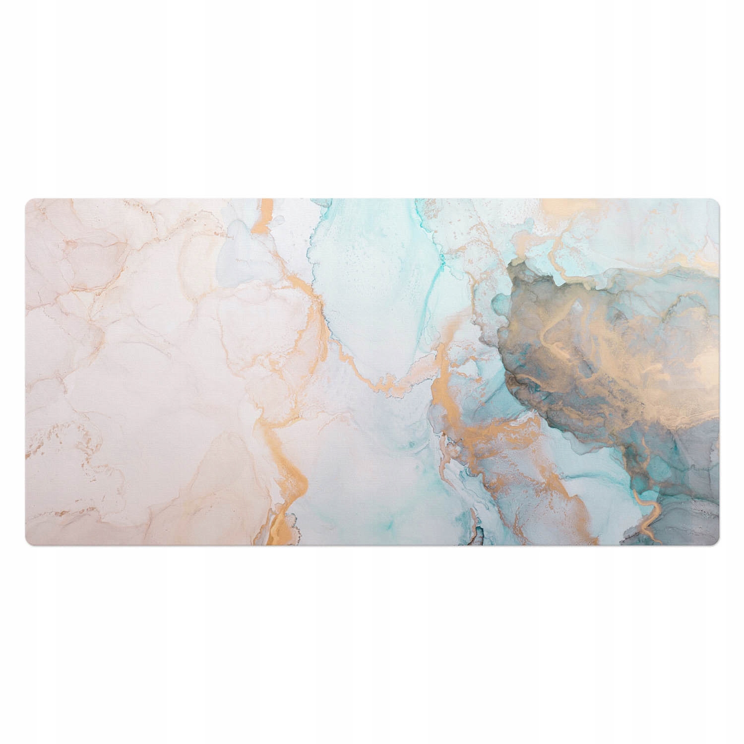 Vinylová podložka na psací stůl Mramorové akcenty v abstraktním stylu 100 x 50 cm