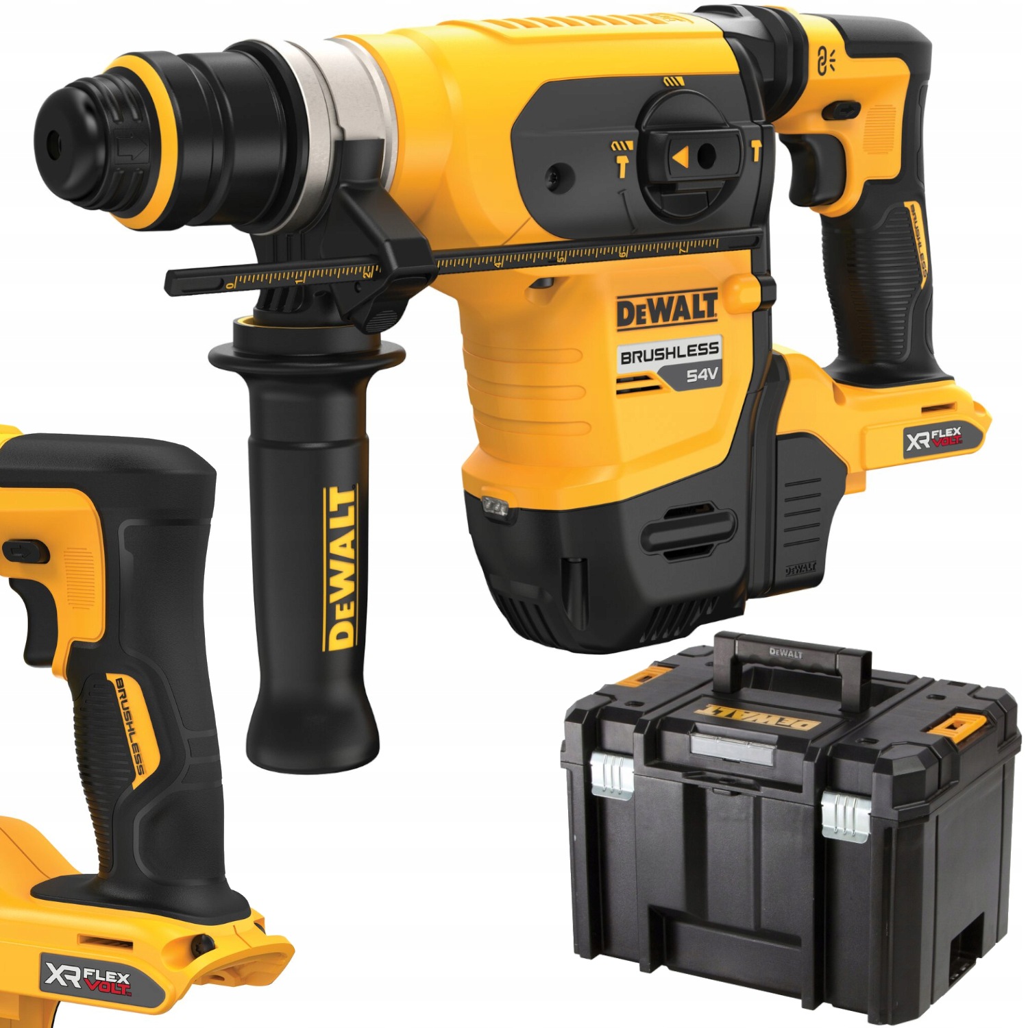 Dewalt Młotowiertarka akumulatorowa 54V Sds Plus 4,5J Body walizka DCH416NT